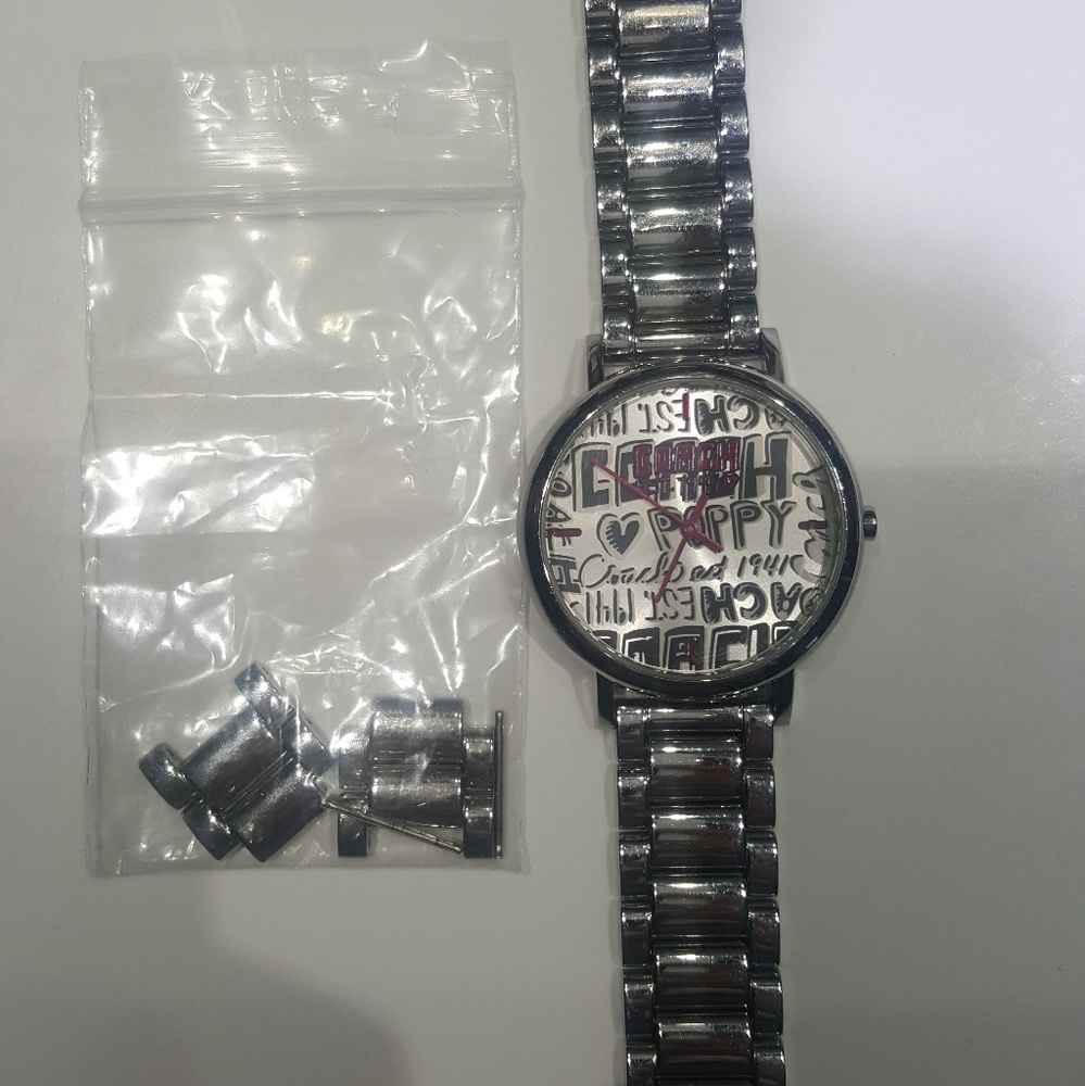 Coach Poppy Stainless Steel Watch